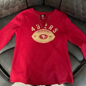 Women’s 49er sweatshirt